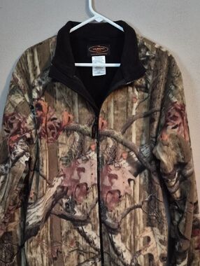Yukon Realtree Camo Full-Zip Fleece Jacket - Brown/Green